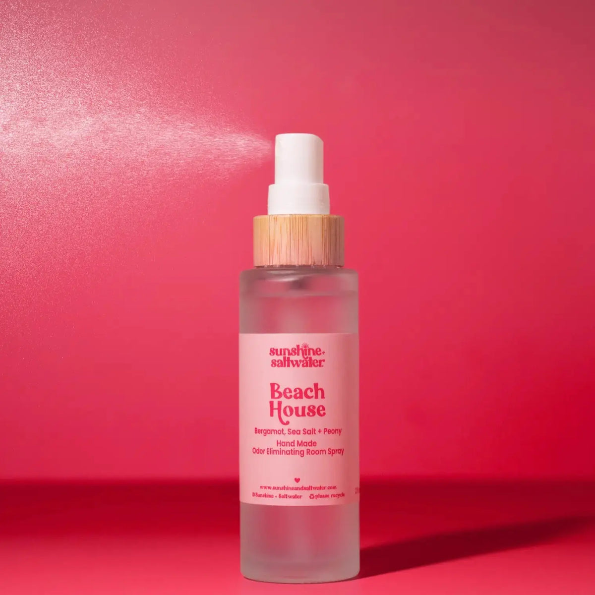 Non-toxic biodegradable Non Aerosol Room Spray hand-poured in small batches