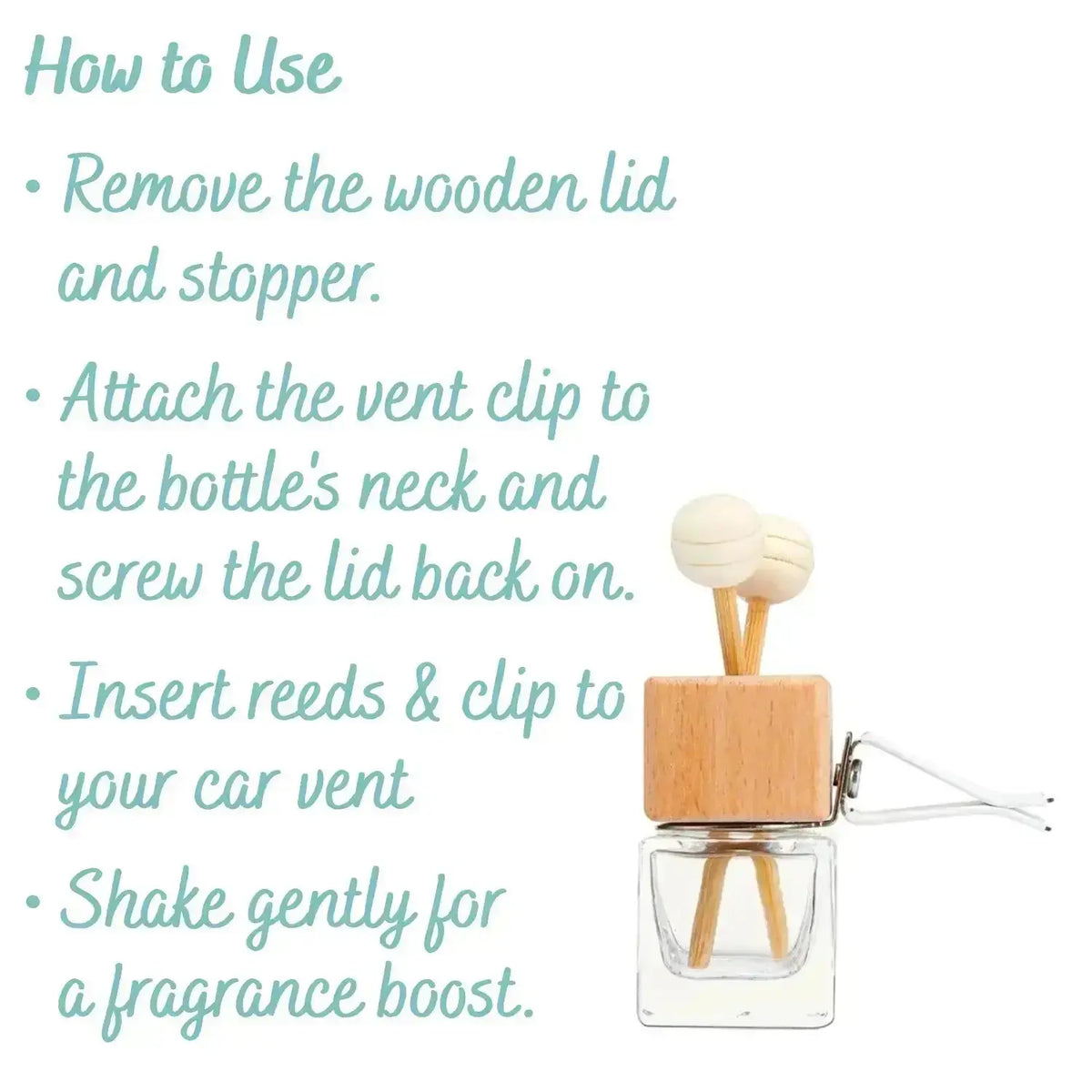 How To Use Our Car Diffuser Sunshine + Saltwater