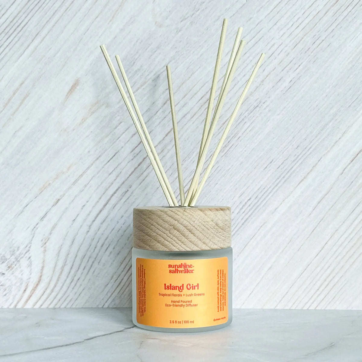 reed scent diffuser for home in island girl fragrance