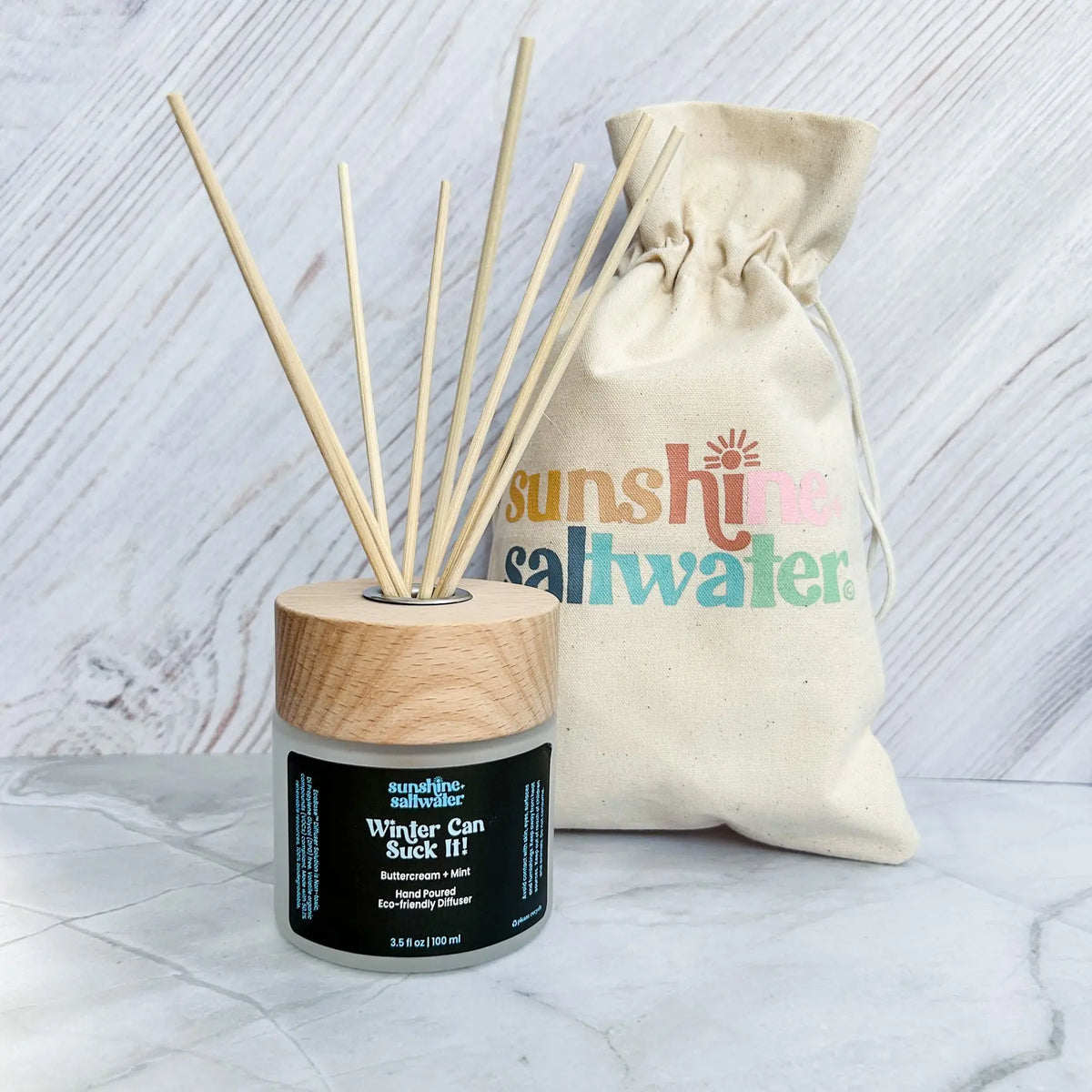 Winter Can Suck It! | Reed Diffuser Sunshine + Saltwater