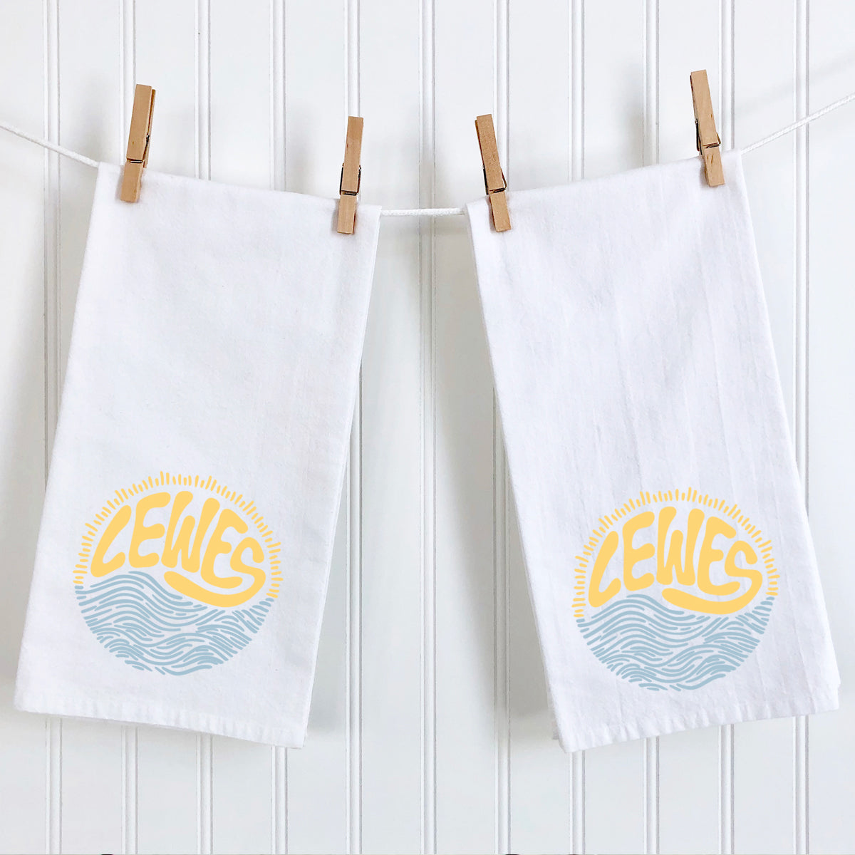 Lewes Sun + Waves | Hand Towel