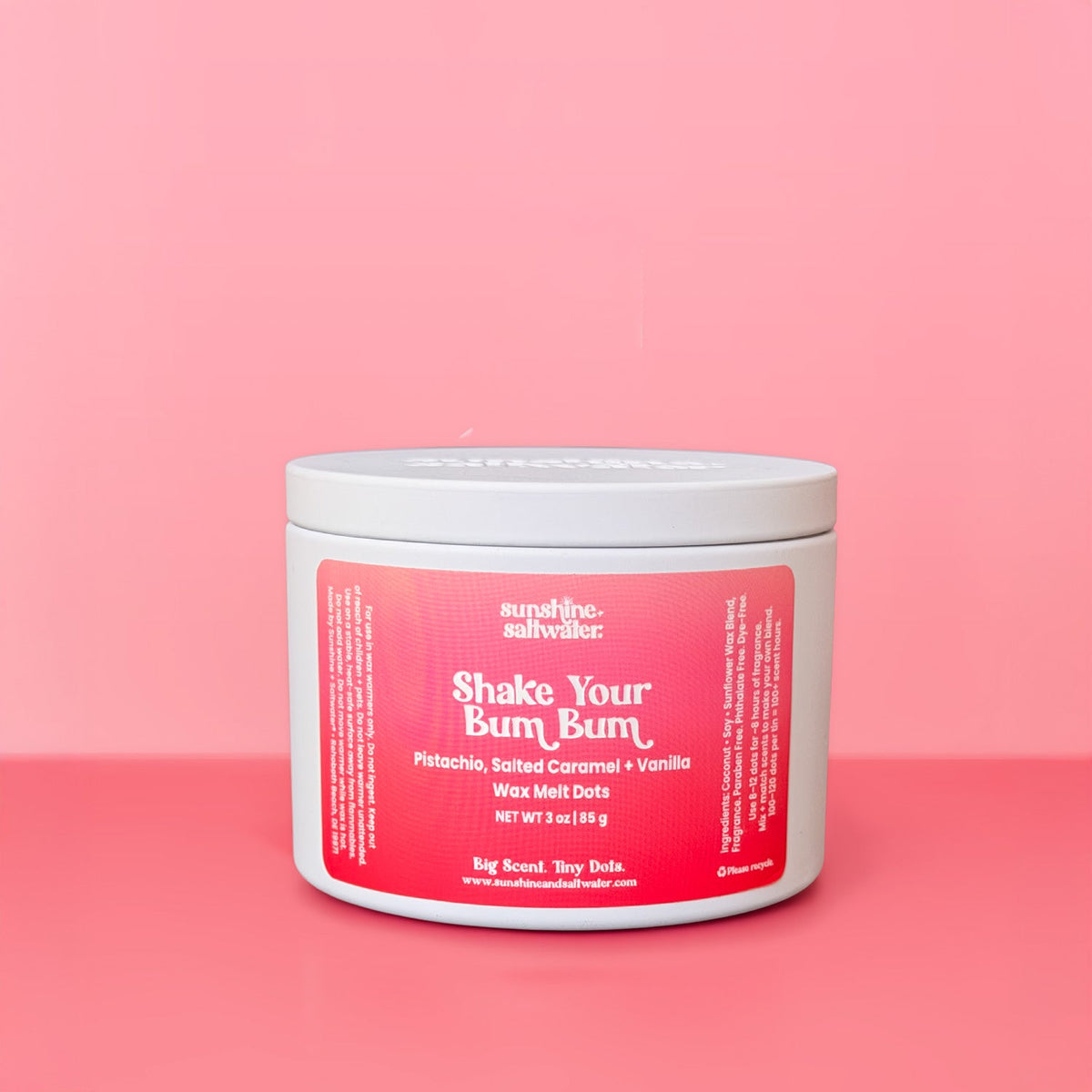 Shake Your Bum Bum | Wax Melt Dots Sunshine + Saltwater