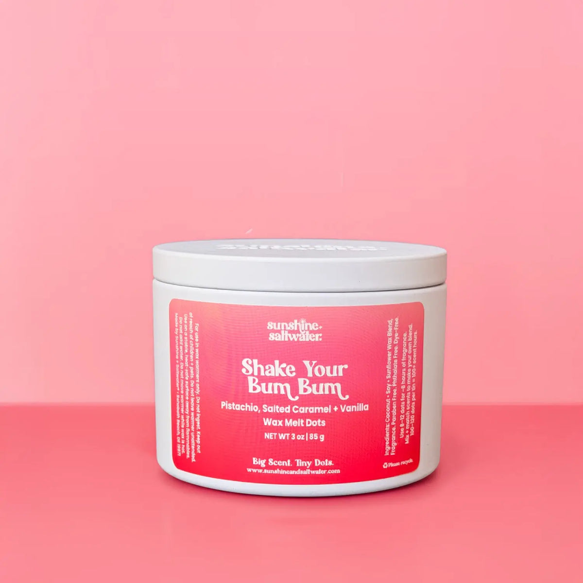 Shake Your Bum Bum | Wax Melt Dots Sunshine + Saltwater