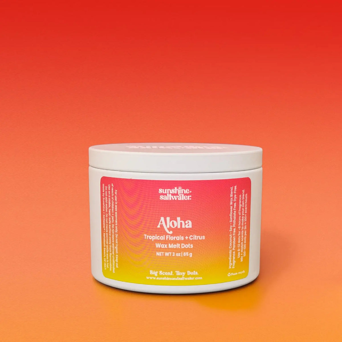 Aloha | Wax Melt Dots Sunshine + Saltwater