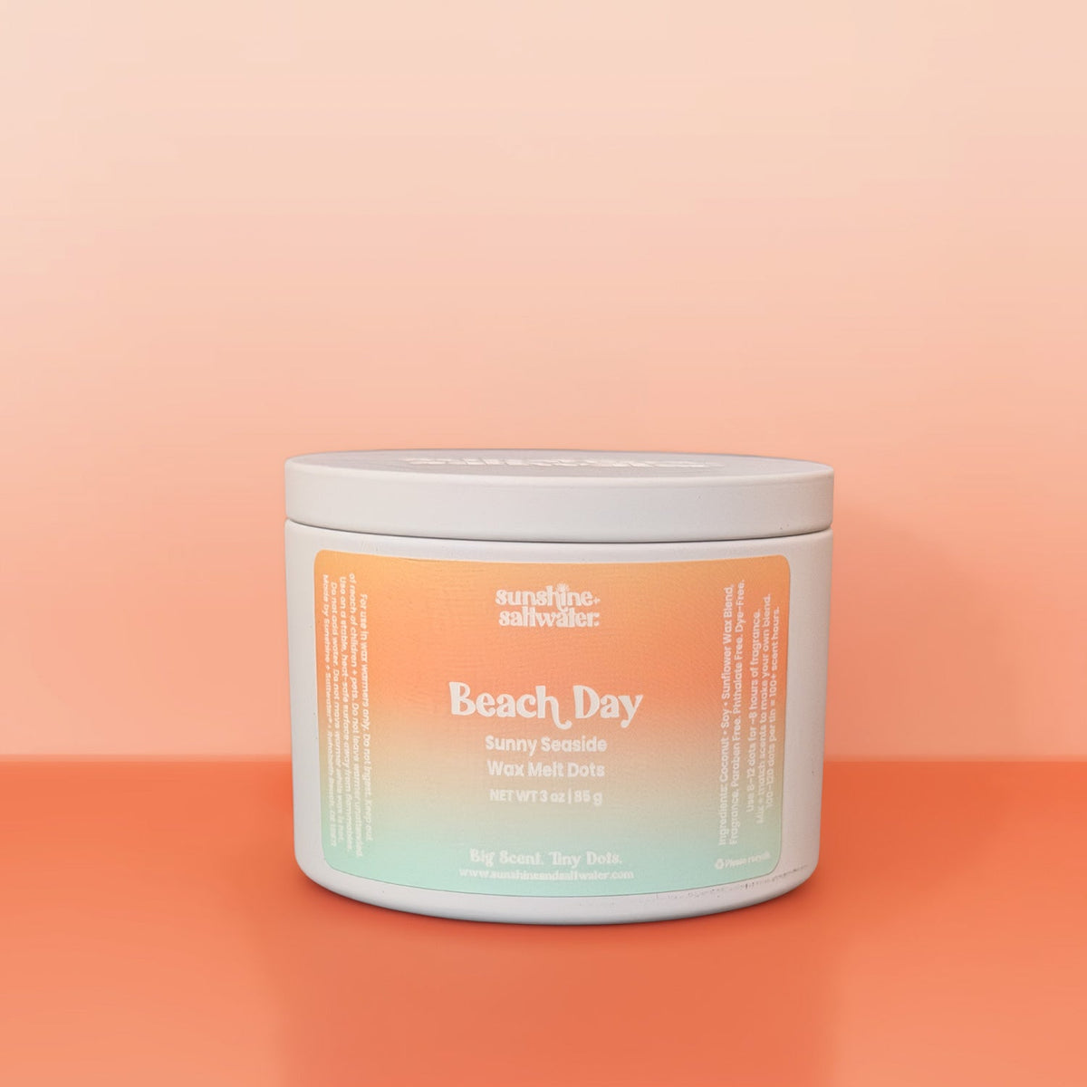 Beach Day | Wax Melt Dots Sunshine + Saltwater