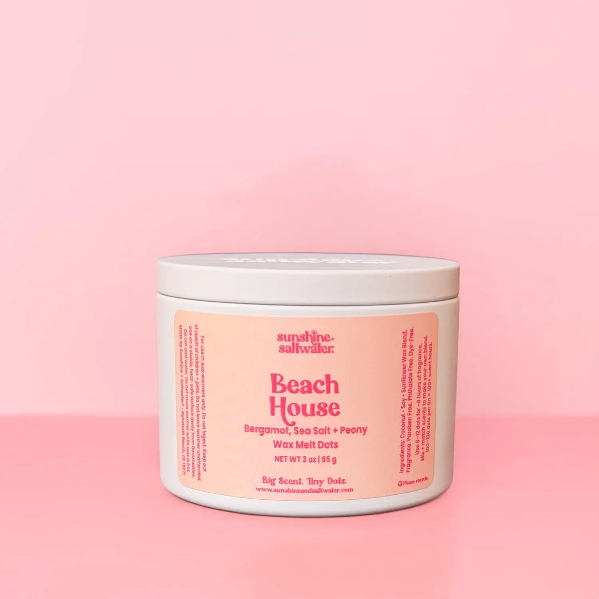 Beach House | Wax Melt Dots Sunshine + Saltwater