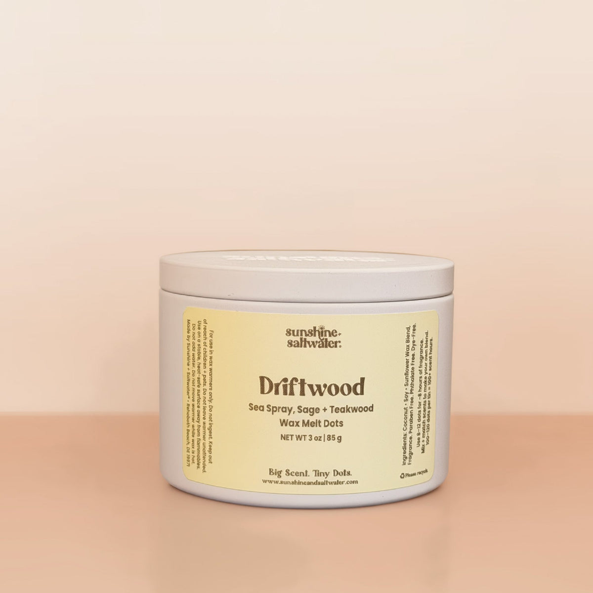 Driftwood | Wax Melt Dots Sunshine + Saltwater