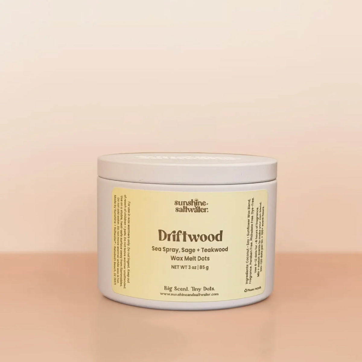 Driftwood | Wax Melt Dots Sunshine + Saltwater
