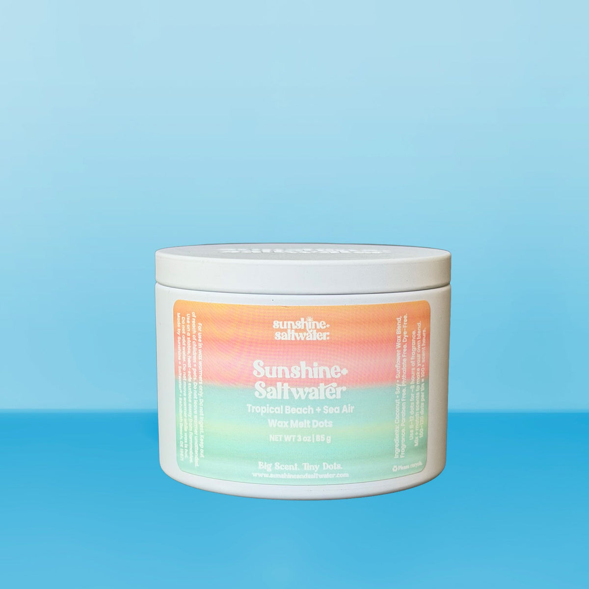 Sunshine + Saltwater | Wax Melt Dots Sunshine + Saltwater