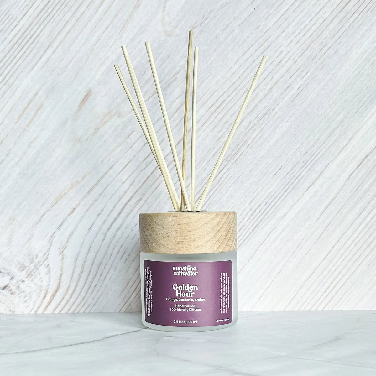 amber reed diffuser golden hour