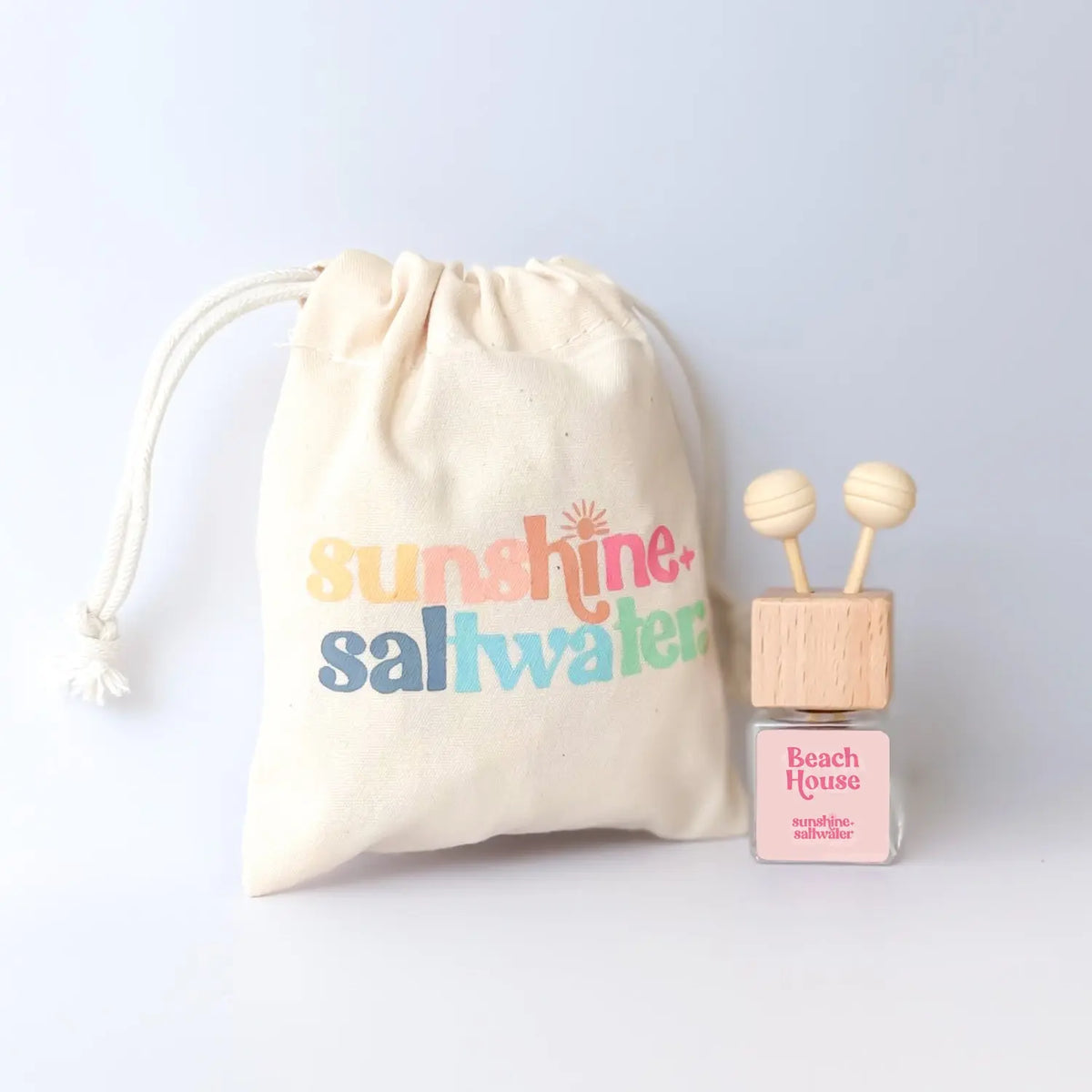 Beach House | Mini Car Diffuser Sunshine + Saltwater