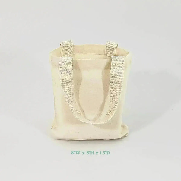 Canvas Gift Bag Aloha Tote Bag Sunshine Saltwater