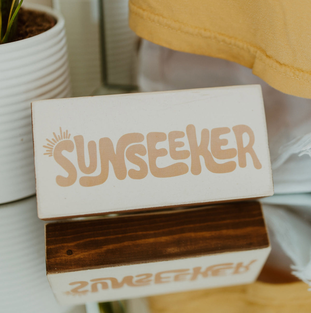 Sunseeker | Wood Block