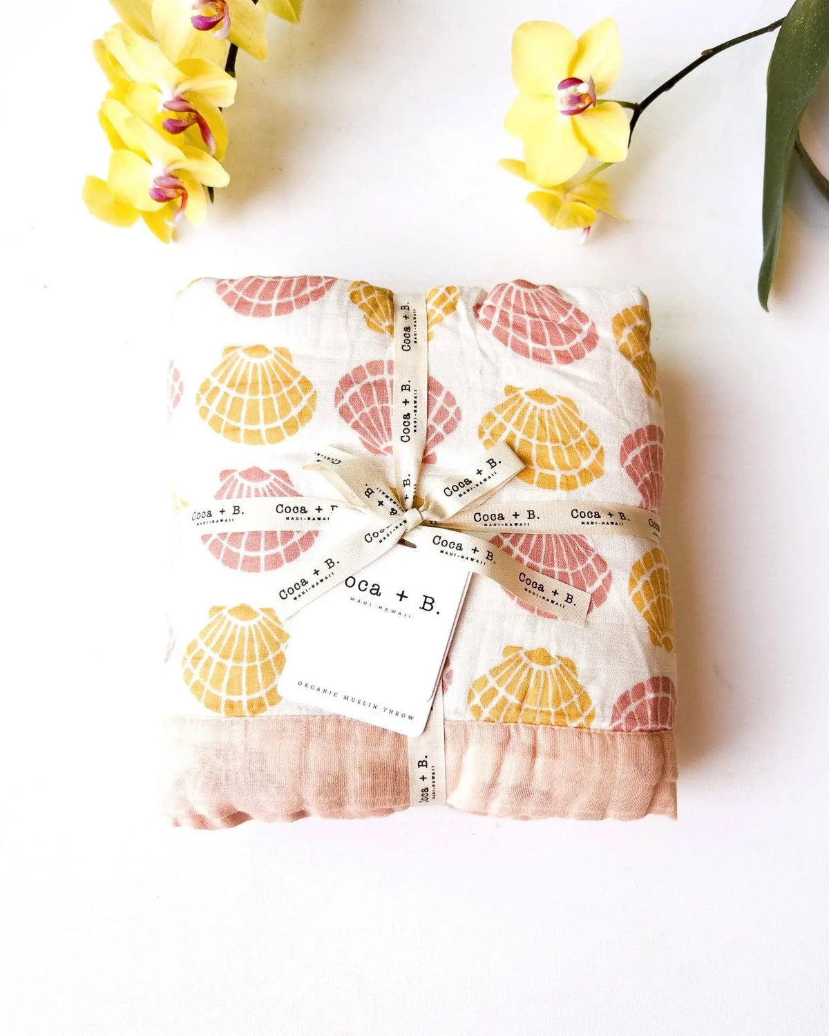 Throw Blanket: Sea Shells