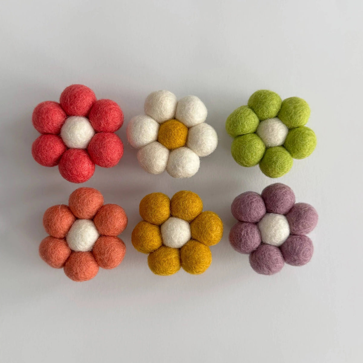 Felt Vent Clip - Flower
