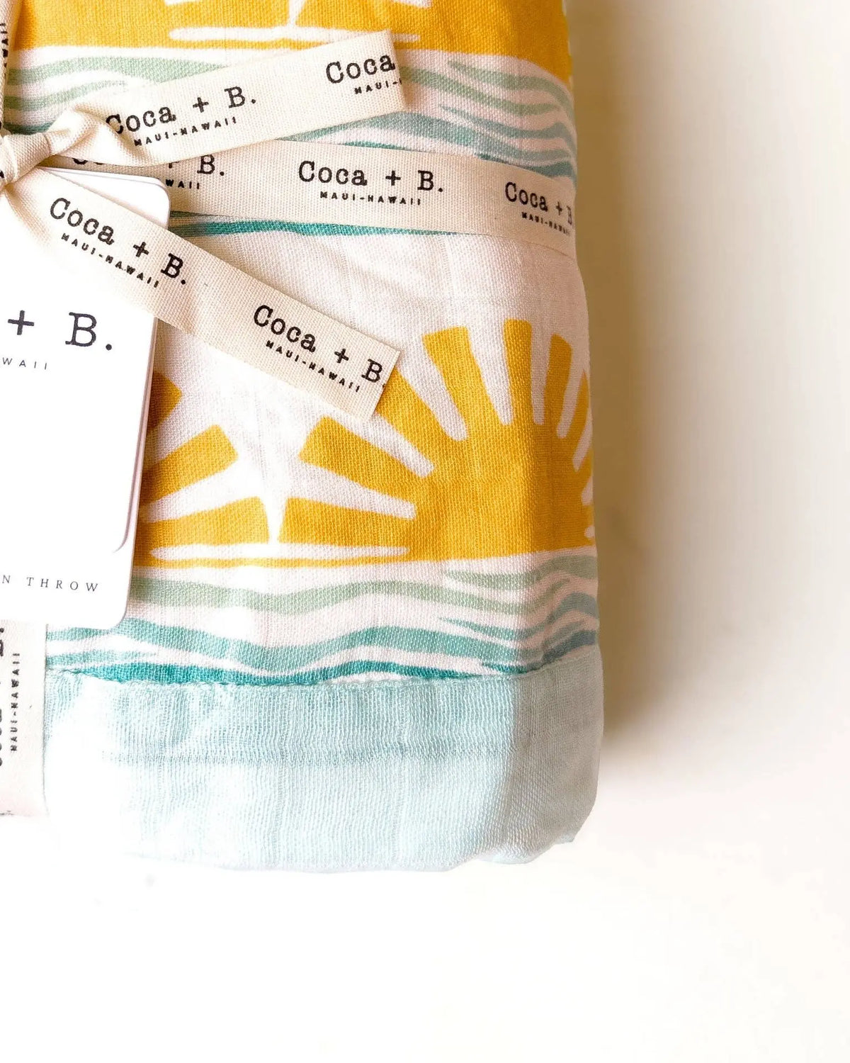 Throw Blanket: Sun + Waves