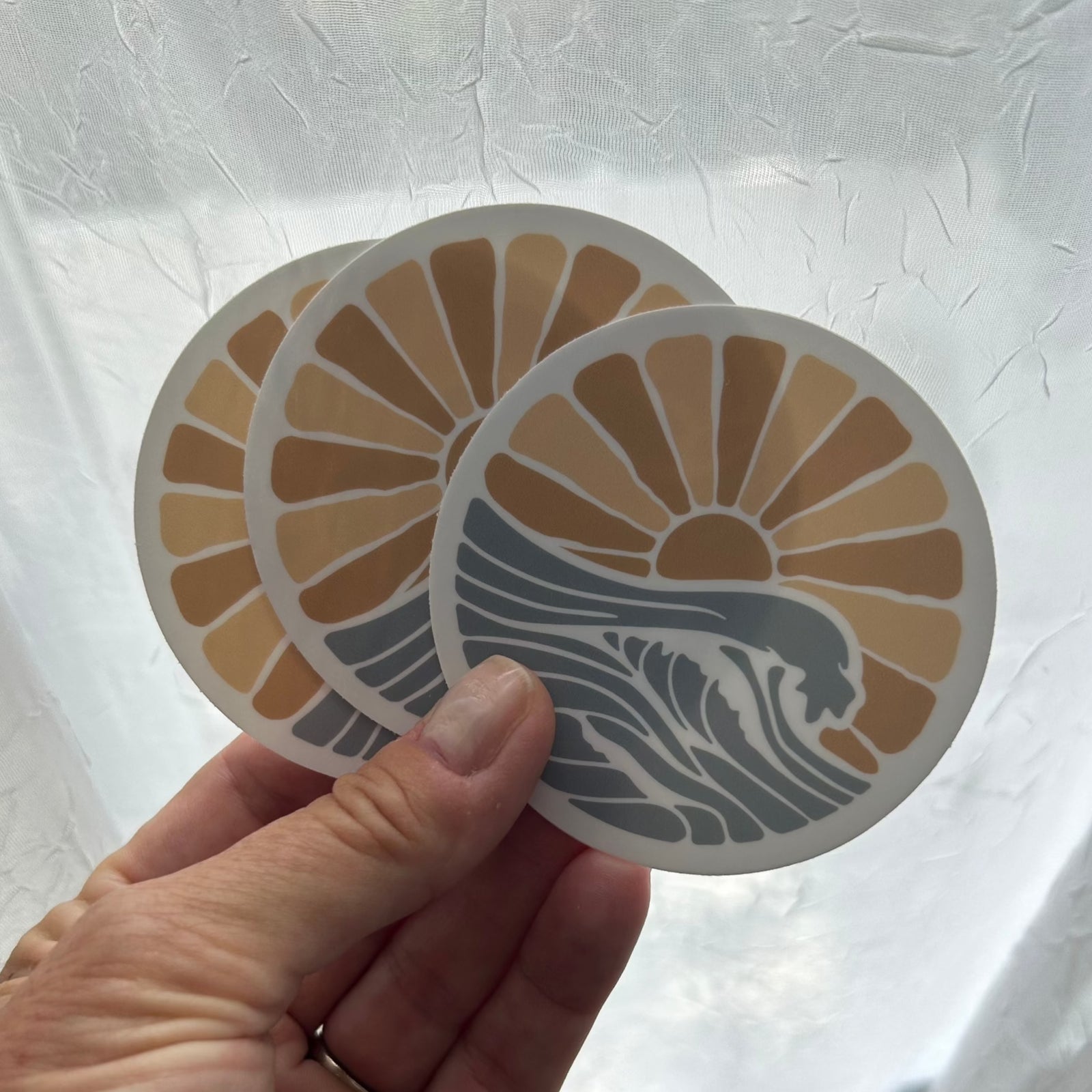 Sun + Sea | Small Sticker Sunshine + Saltwater