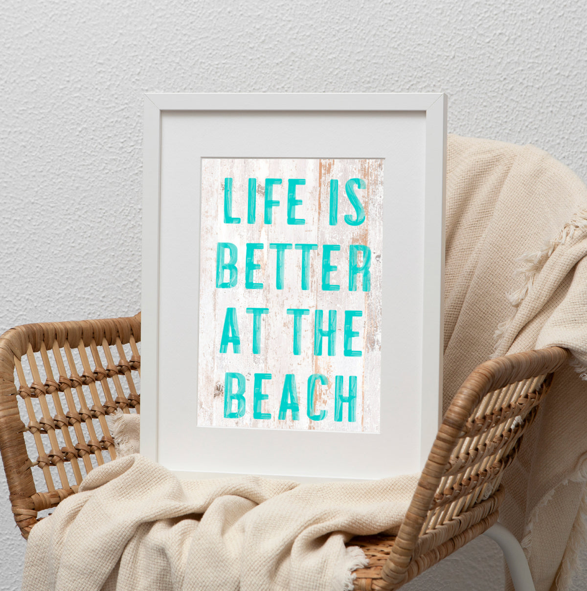 Life Is Better At The Beach | Beach Print