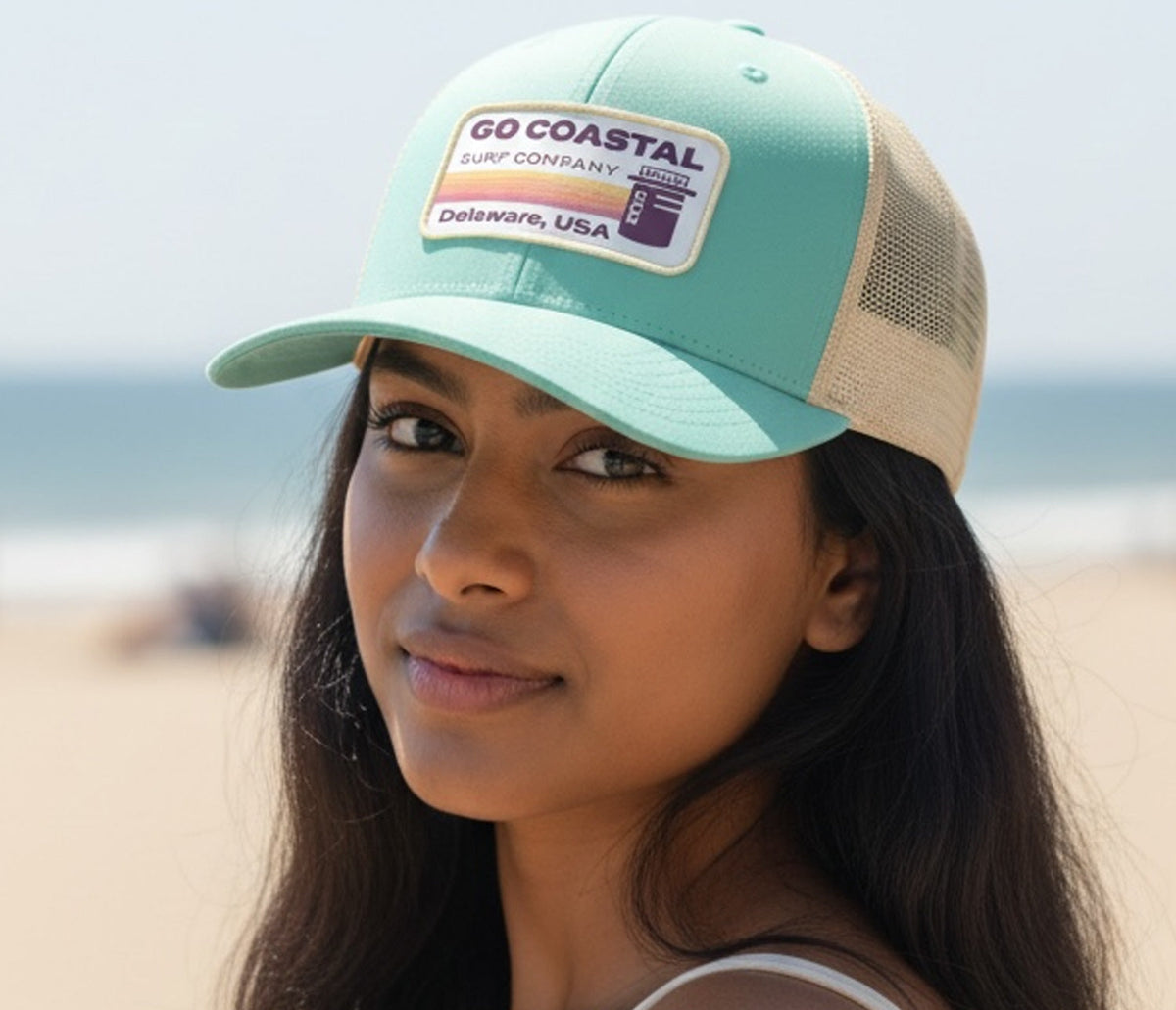 Tower Vibrations Trucker Women's Sunshine + Saltwater