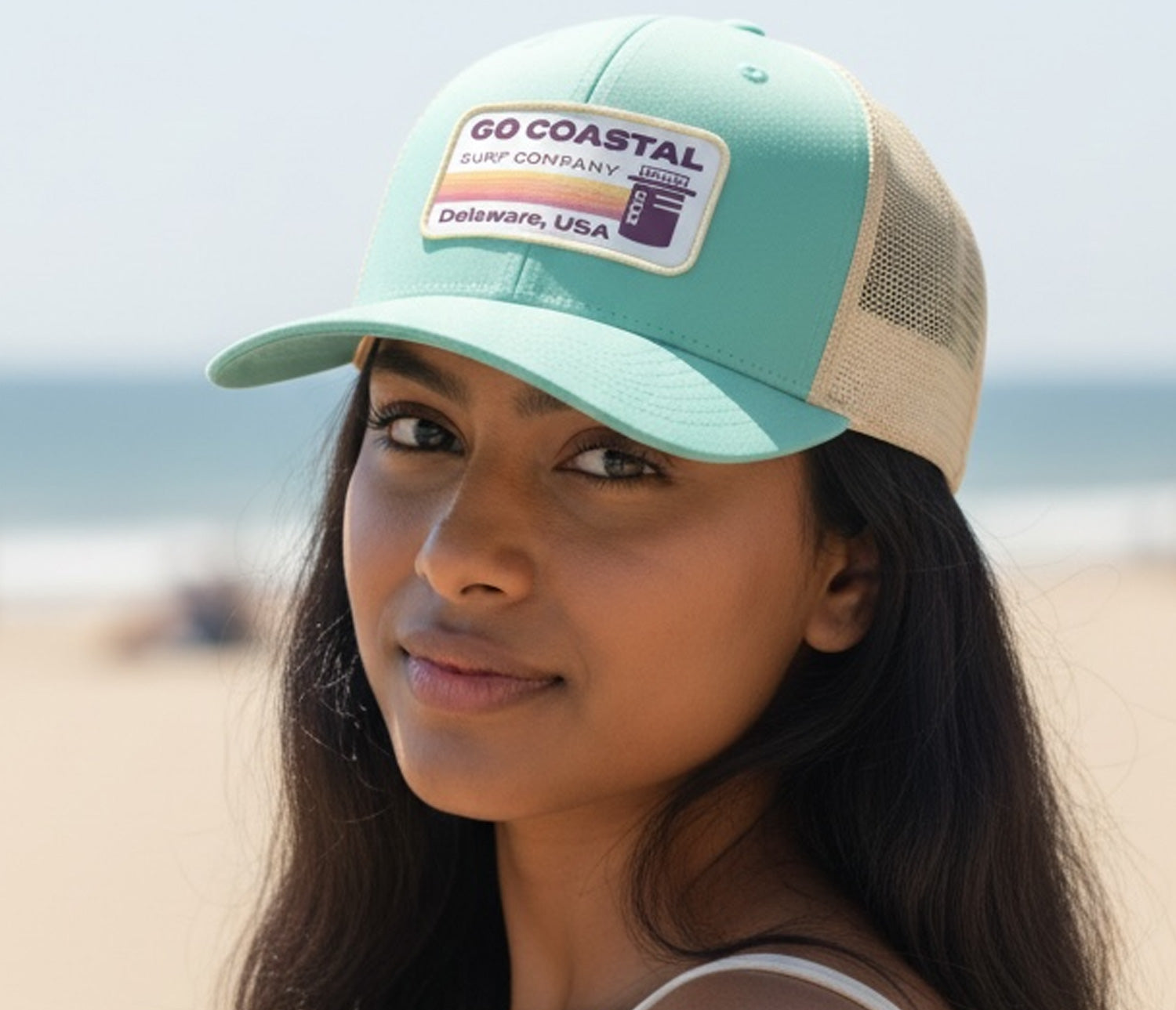 Tower Vibrations Trucker Women's Sunshine + Saltwater