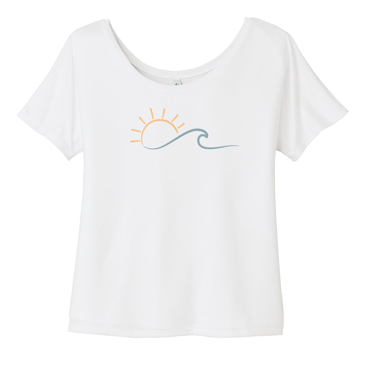 Sun + Wave | Slouchy T-Shirt