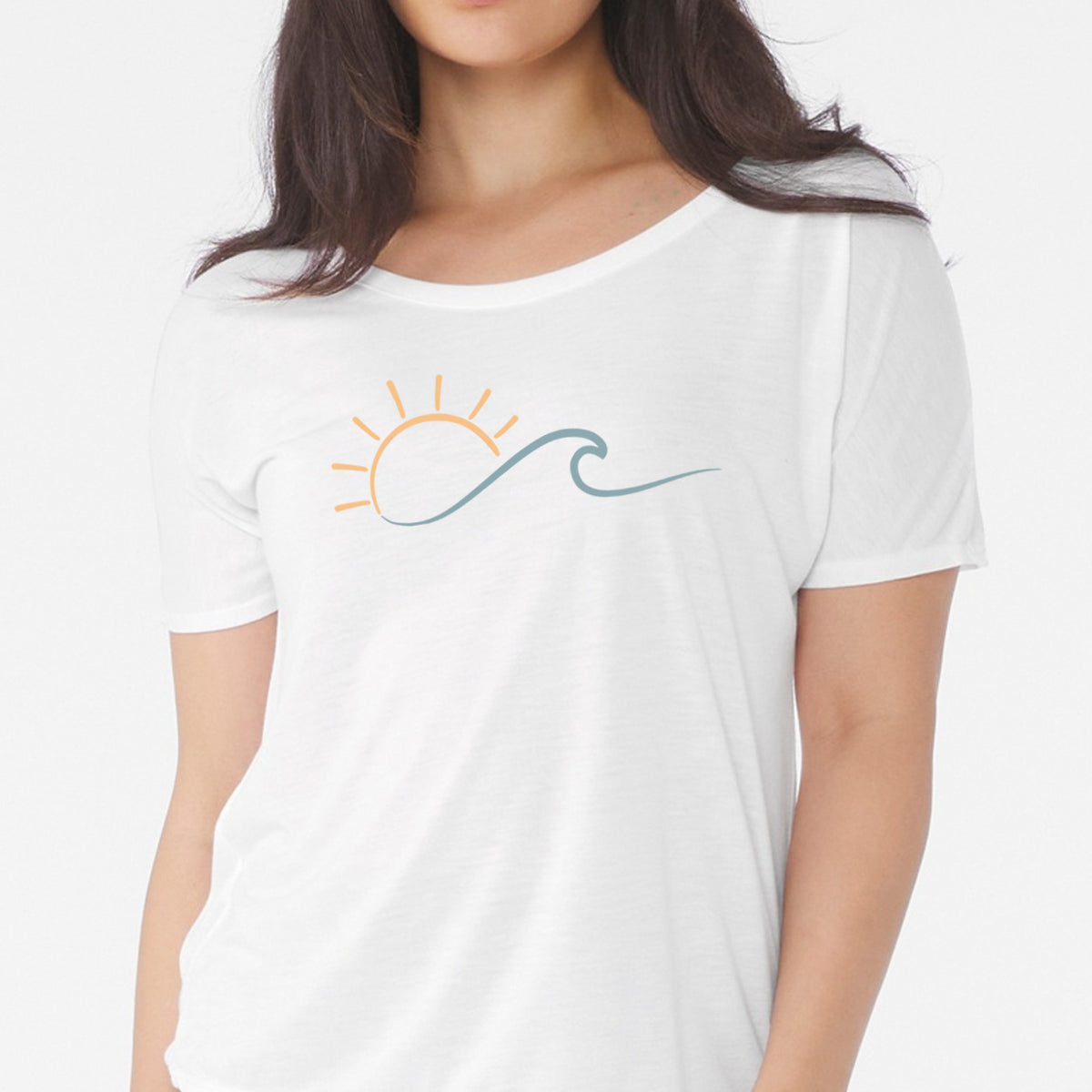 Sun + Wave | Slouchy T-Shirt
