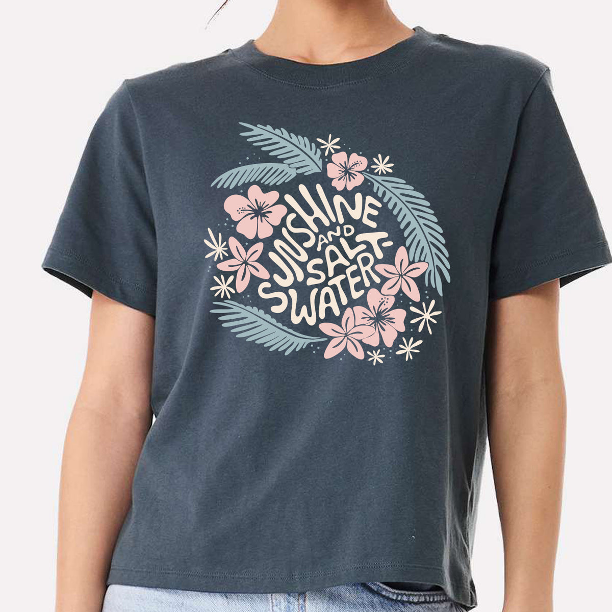 Tropical Blues | Beachside Breeze Tee