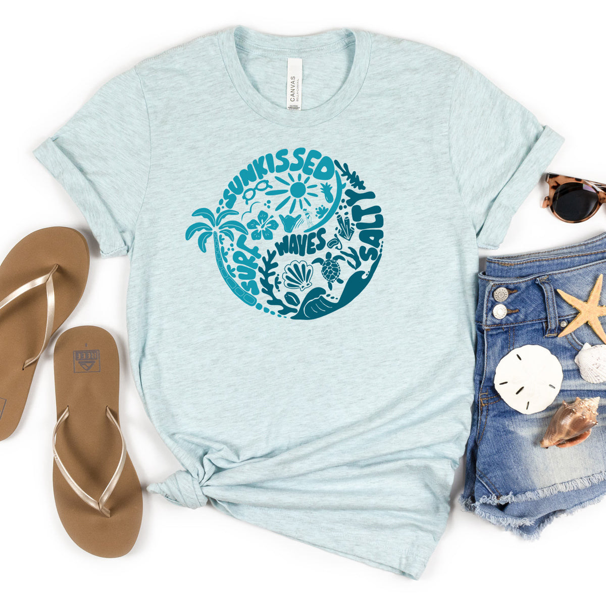 Sunkissed Yin Yang | Lightweight T-Shirt