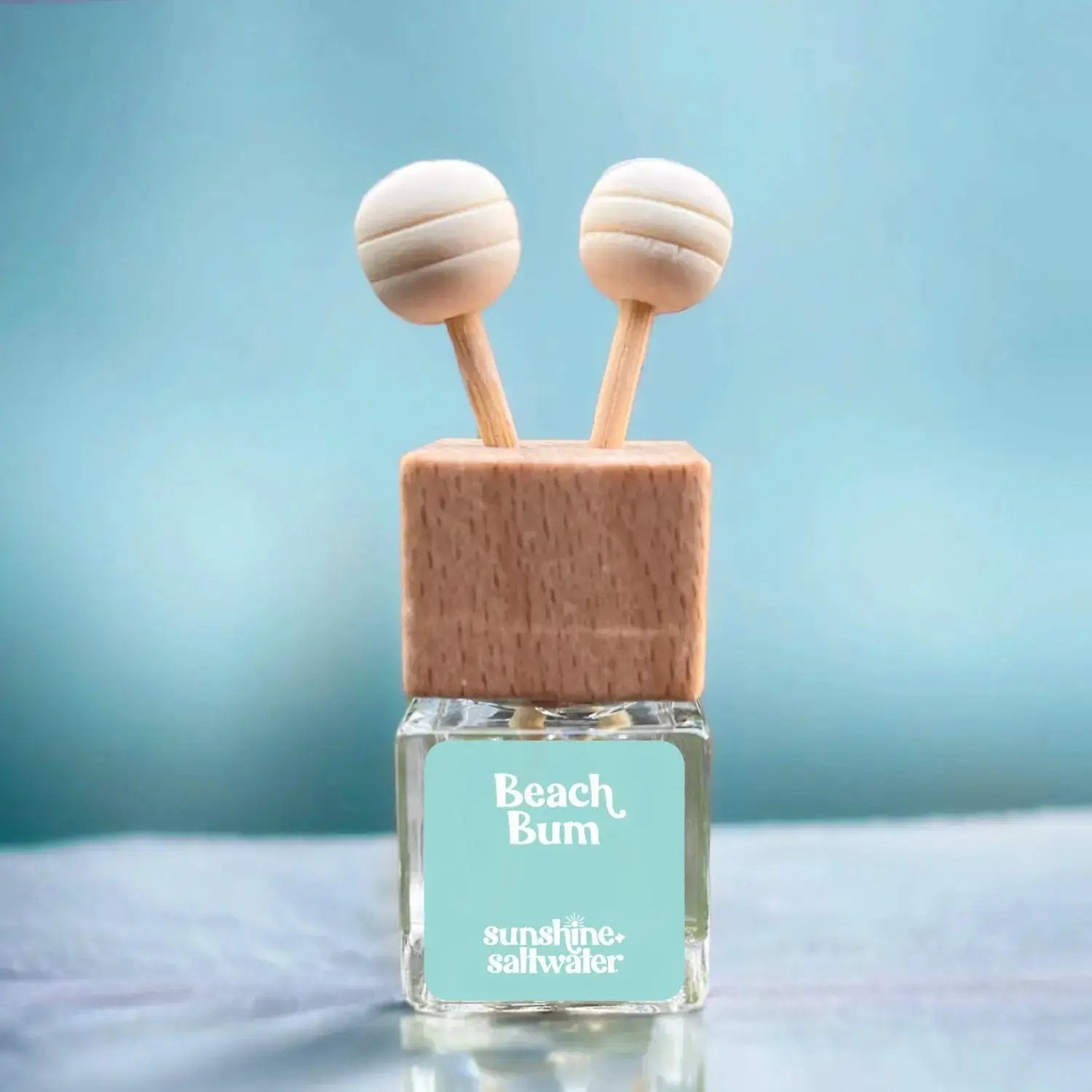 banana and coconut car diffuser with beach bum scent