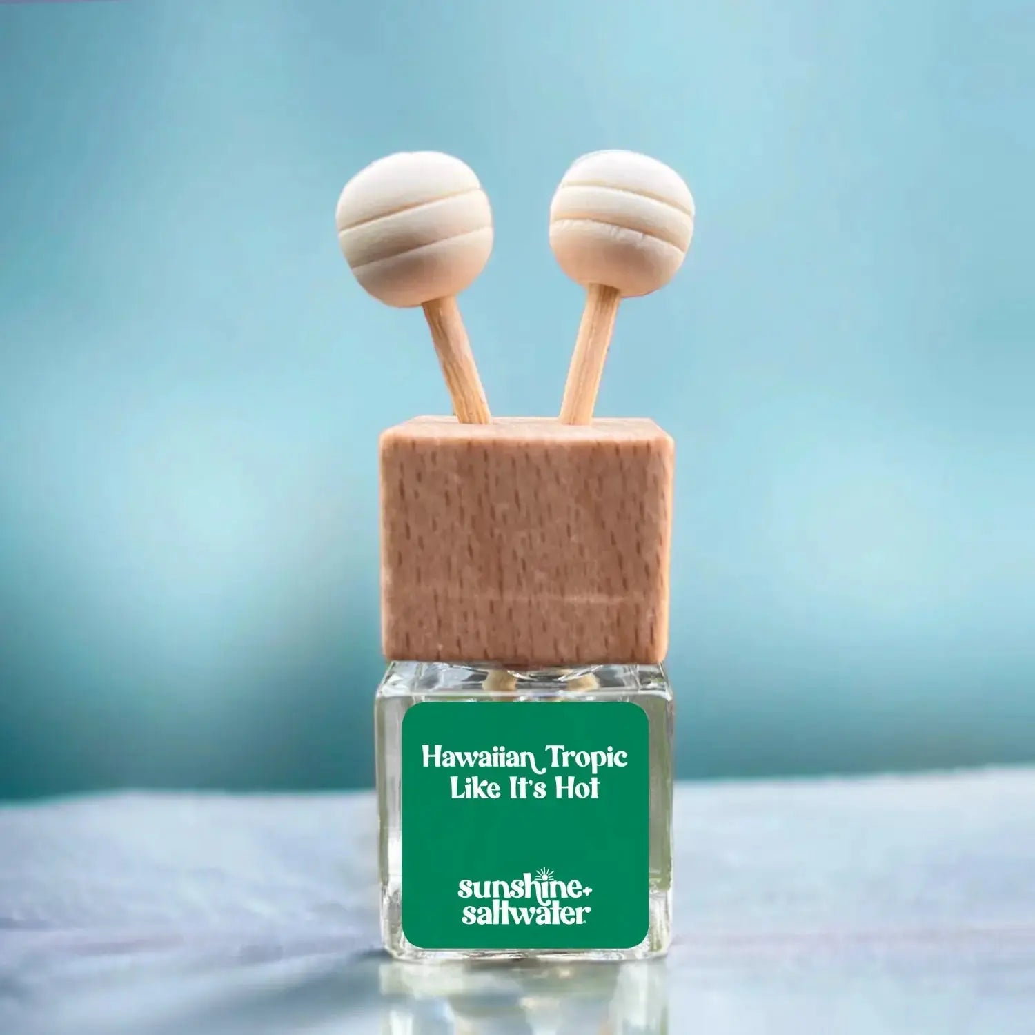 coconut car freshener in Hawaiian Tropic scent