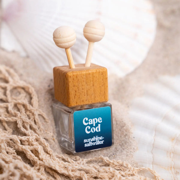 Cape Cod Mini Car Diffuser | Coastal Blooms Scent - Sunshine + Saltwater®