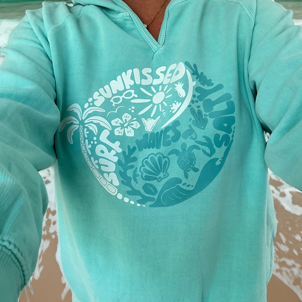 Sunkissed Yin Yang | Coastal Color Hoodie