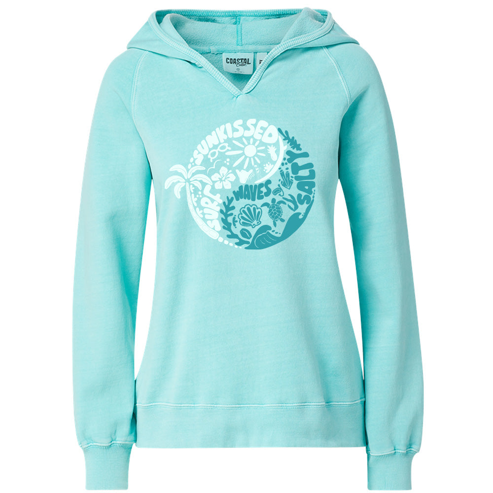 Sunkissed Yin Yang | Coastal Color Hoodie