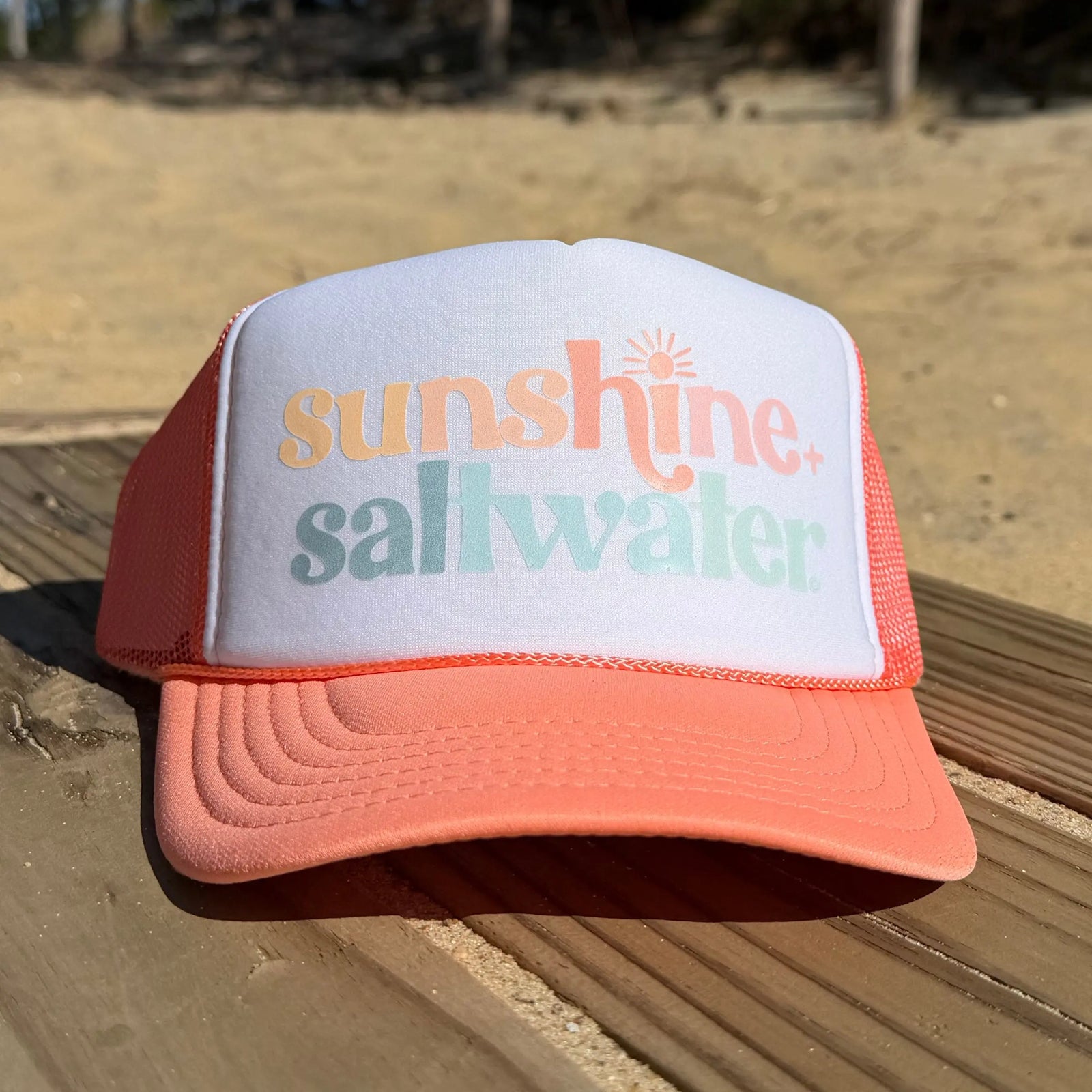 Sunshine + Saltwater Trucker Hats