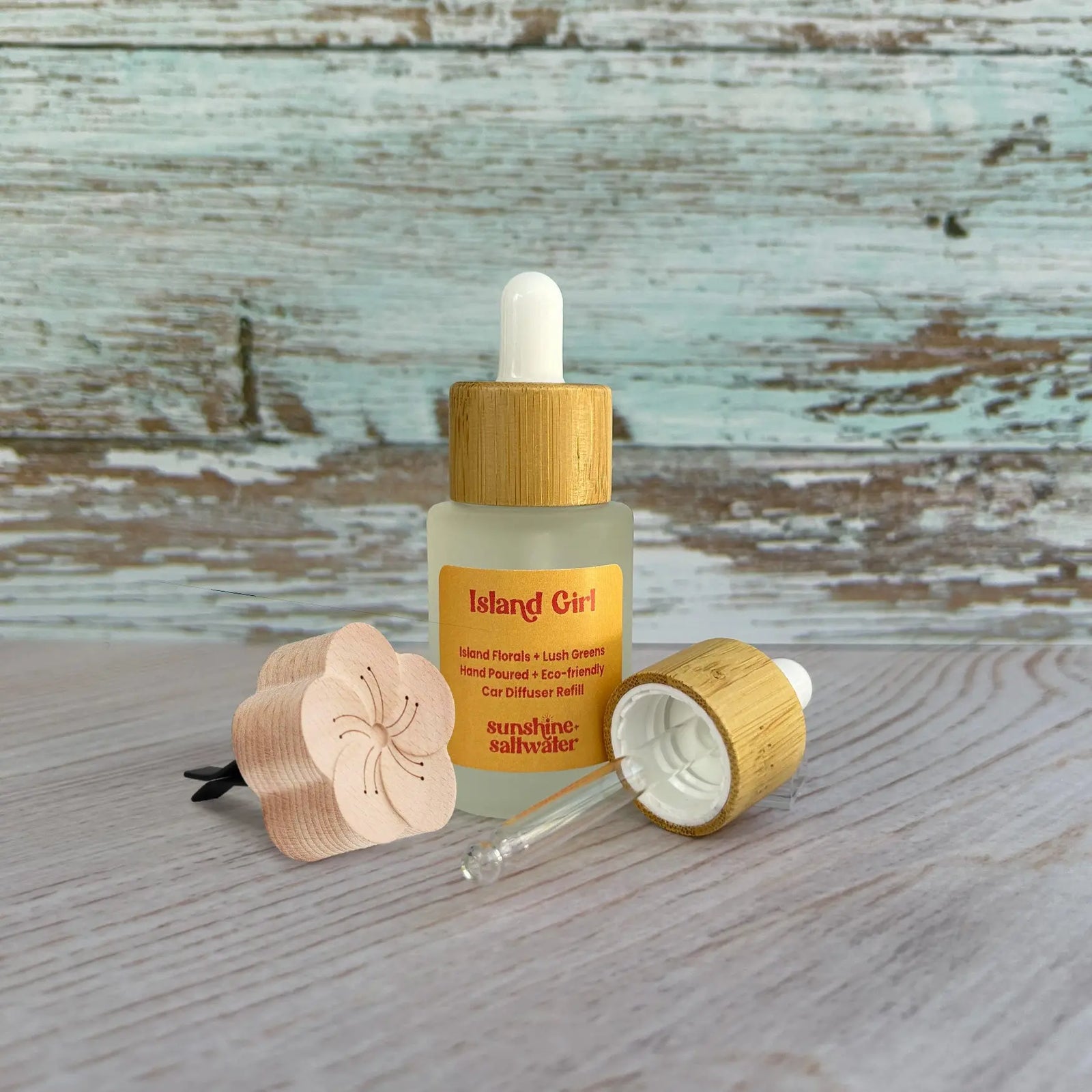 Island Girl | Hibiscus Flower 🌺 Car Diffuser Sunshine + Saltwater