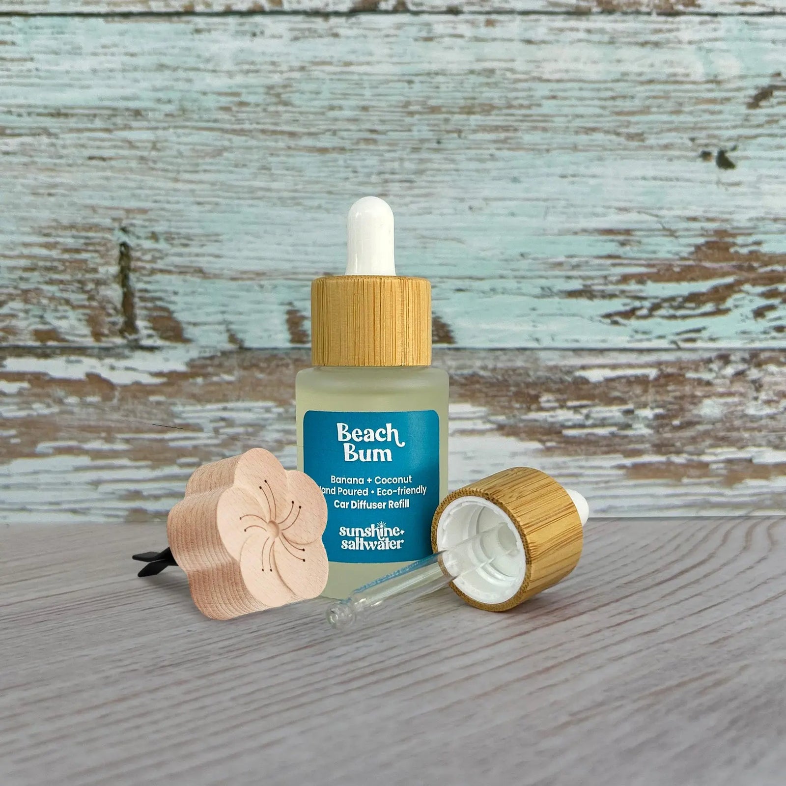 Beach Bum | Hibiscus Flower 🌺 Car Diffuser Sunshine + Saltwater