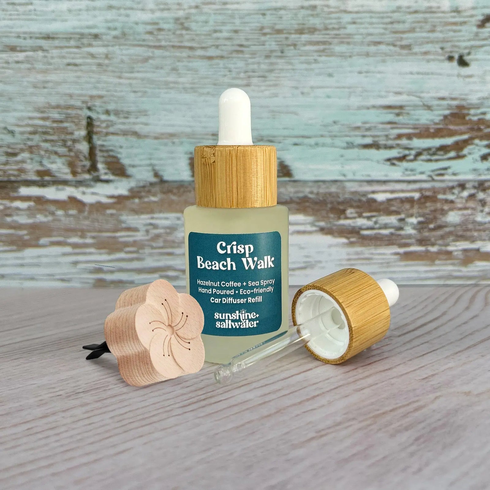 Crisp Beach Walk | Hibiscus Flower 🌺 Car Diffuser Sunshine + Saltwater