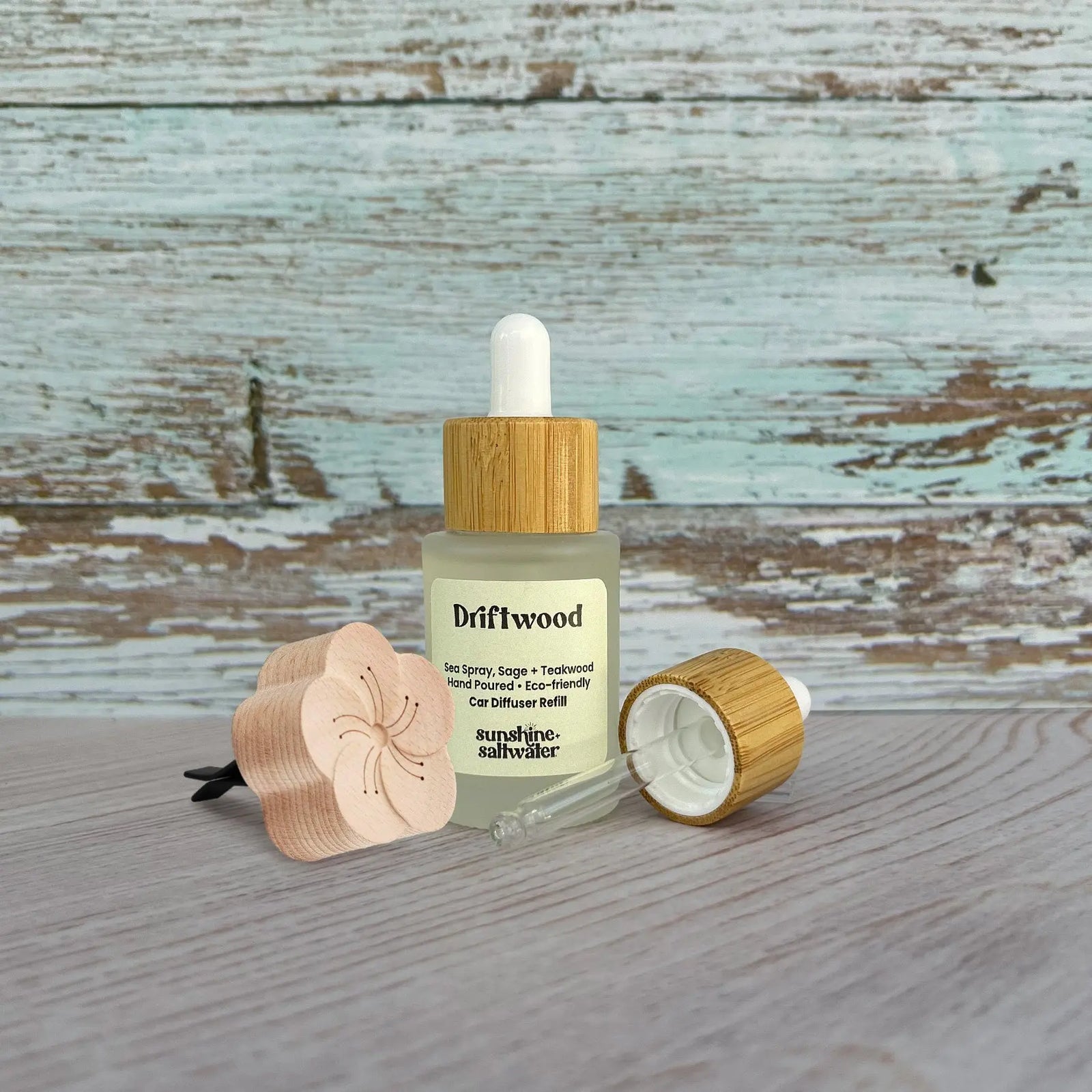 Driftwood | Hibiscus Flower 🌺 Car Diffuser Sunshine + Saltwater