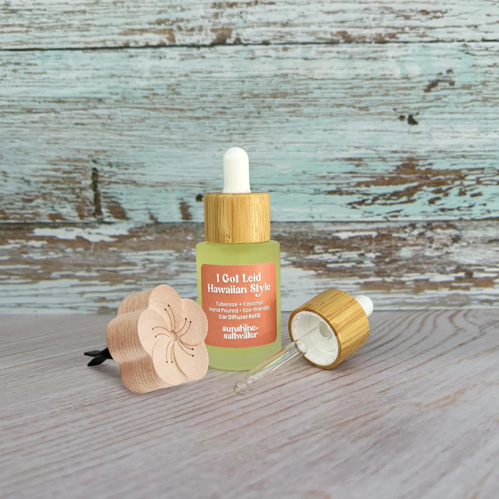 I Got Leid Hawaiian Style | Hibiscus Flower 🌺 Car Diffuser Sunshine + Saltwater