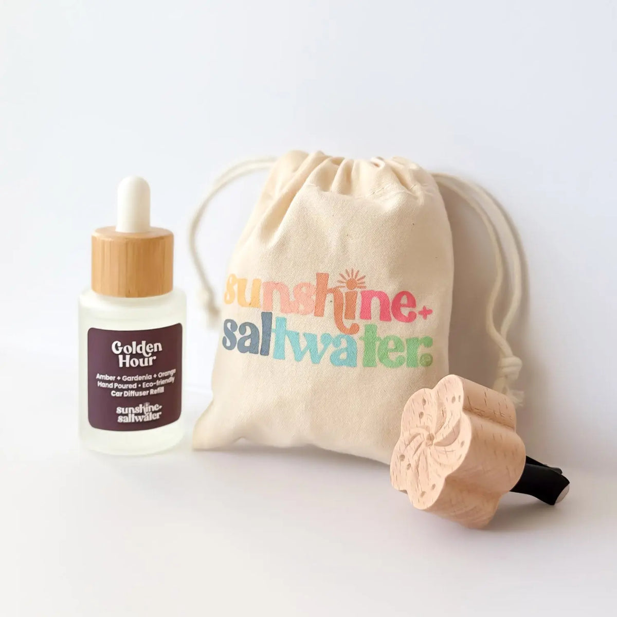 Golden Hour | Car Diffuser Refill Sunshine + Saltwater