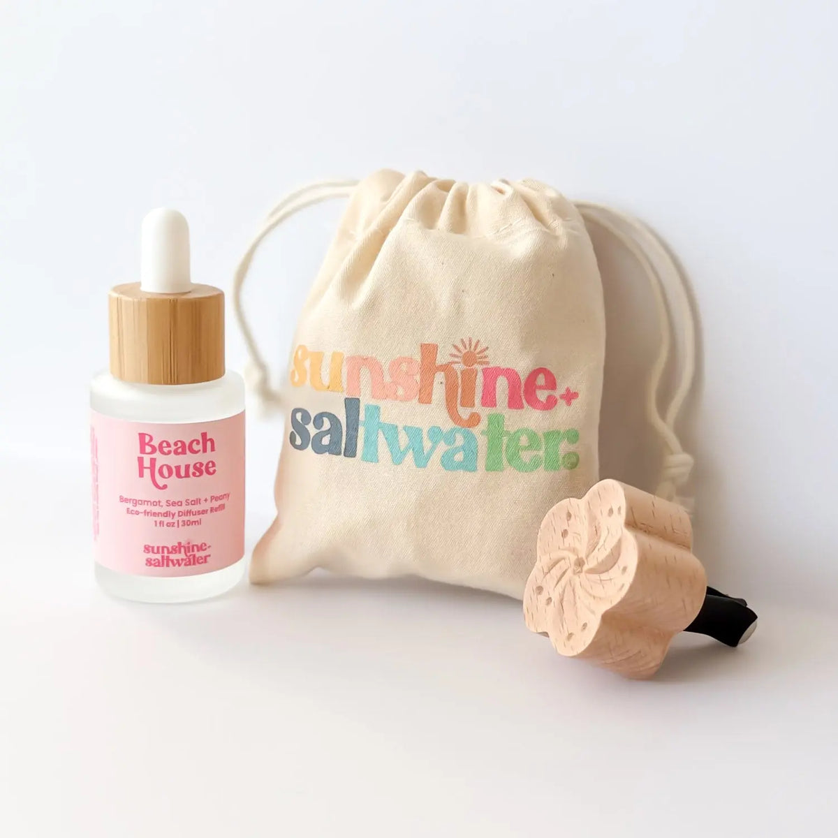 Beach House | Car Diffuser Refill Sunshine + Saltwater