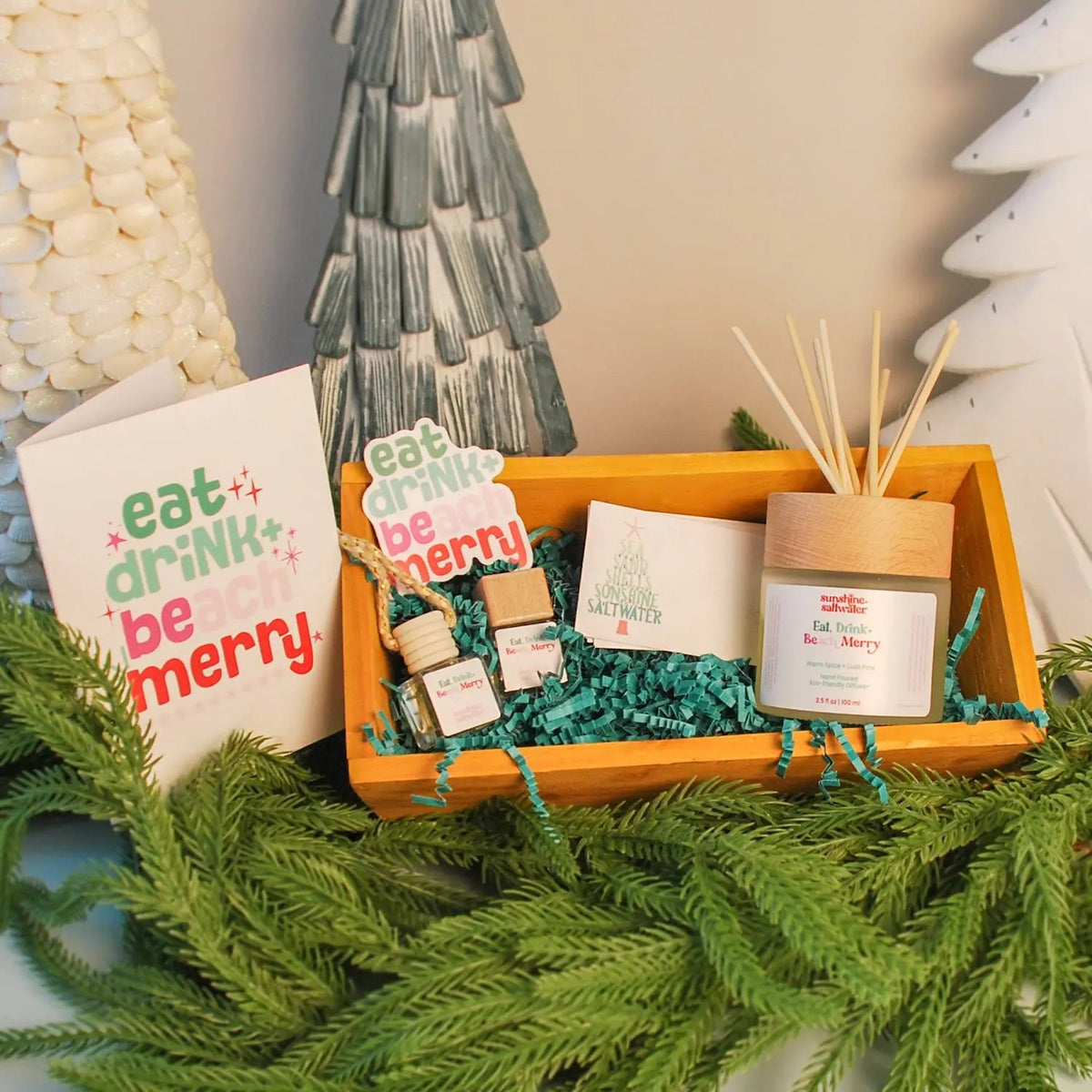 Eat, Drink + Beach Merry Gift Set