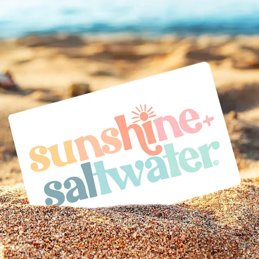 Gift Cards Sunshine + Saltwater