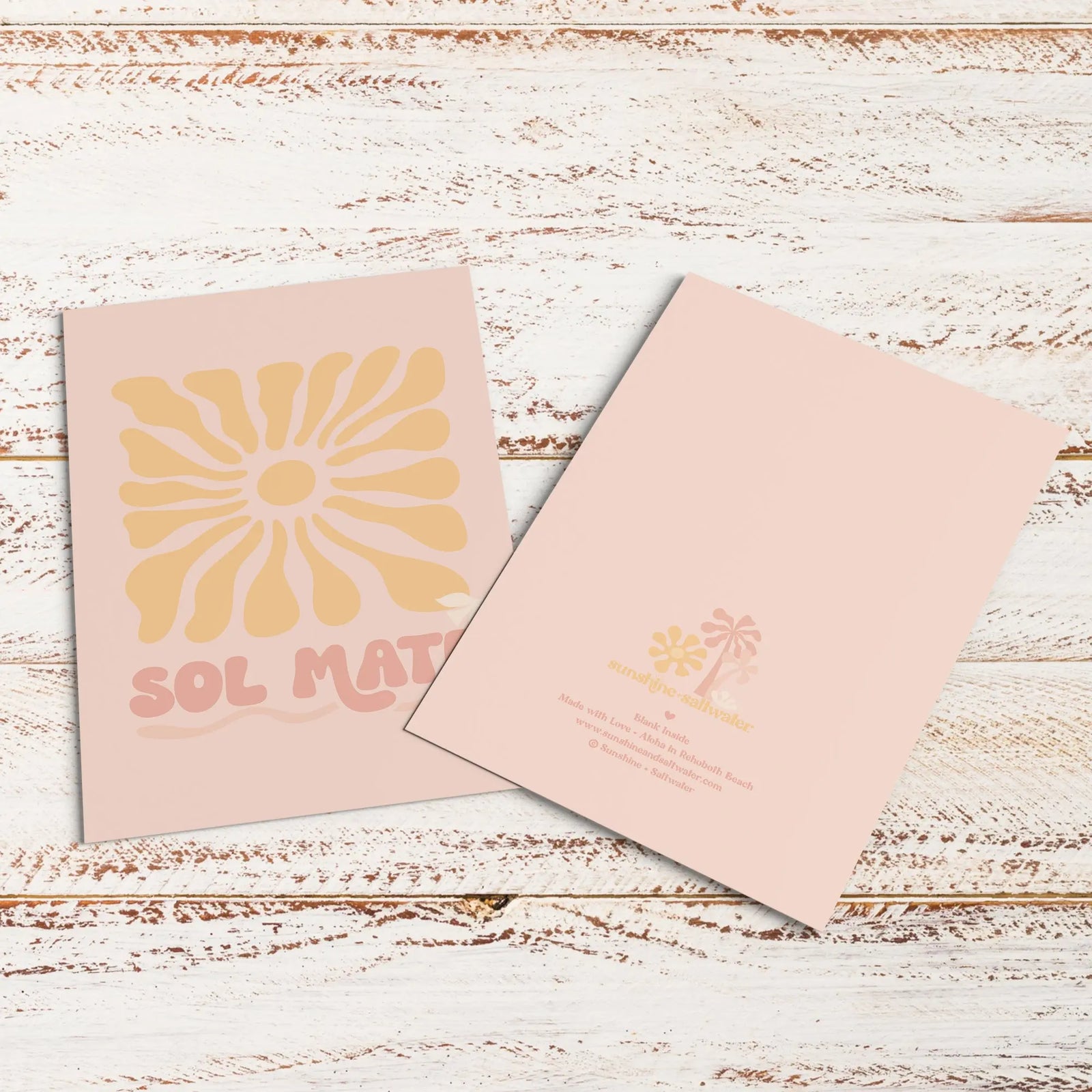 Sol Mate | Greeting Card Sunshine + Saltwater