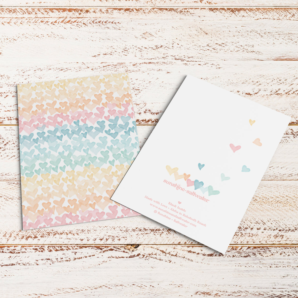 Hearts on the Horizon | Greeting Card