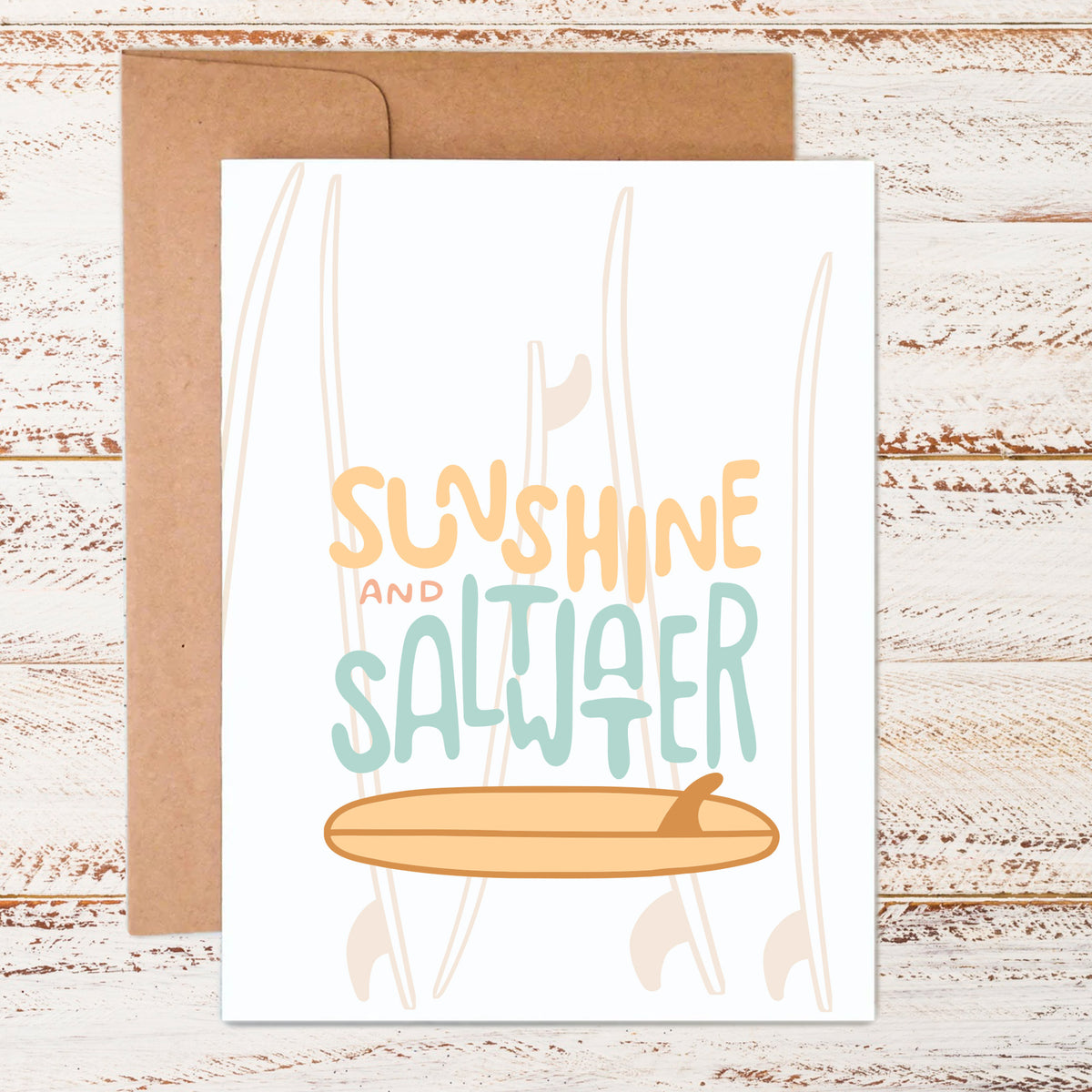 Sun. Salt. Surf. | Greeting Card