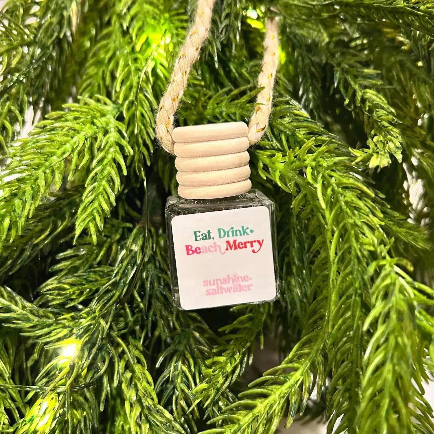 EAT, DRINK + BEach MERRY | Car Diffuser Sunshine + Saltwater