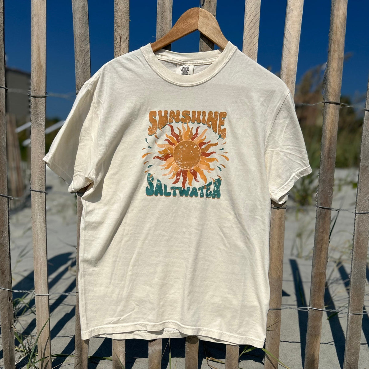 Funky Sun | Wave-Washed T-Shirt