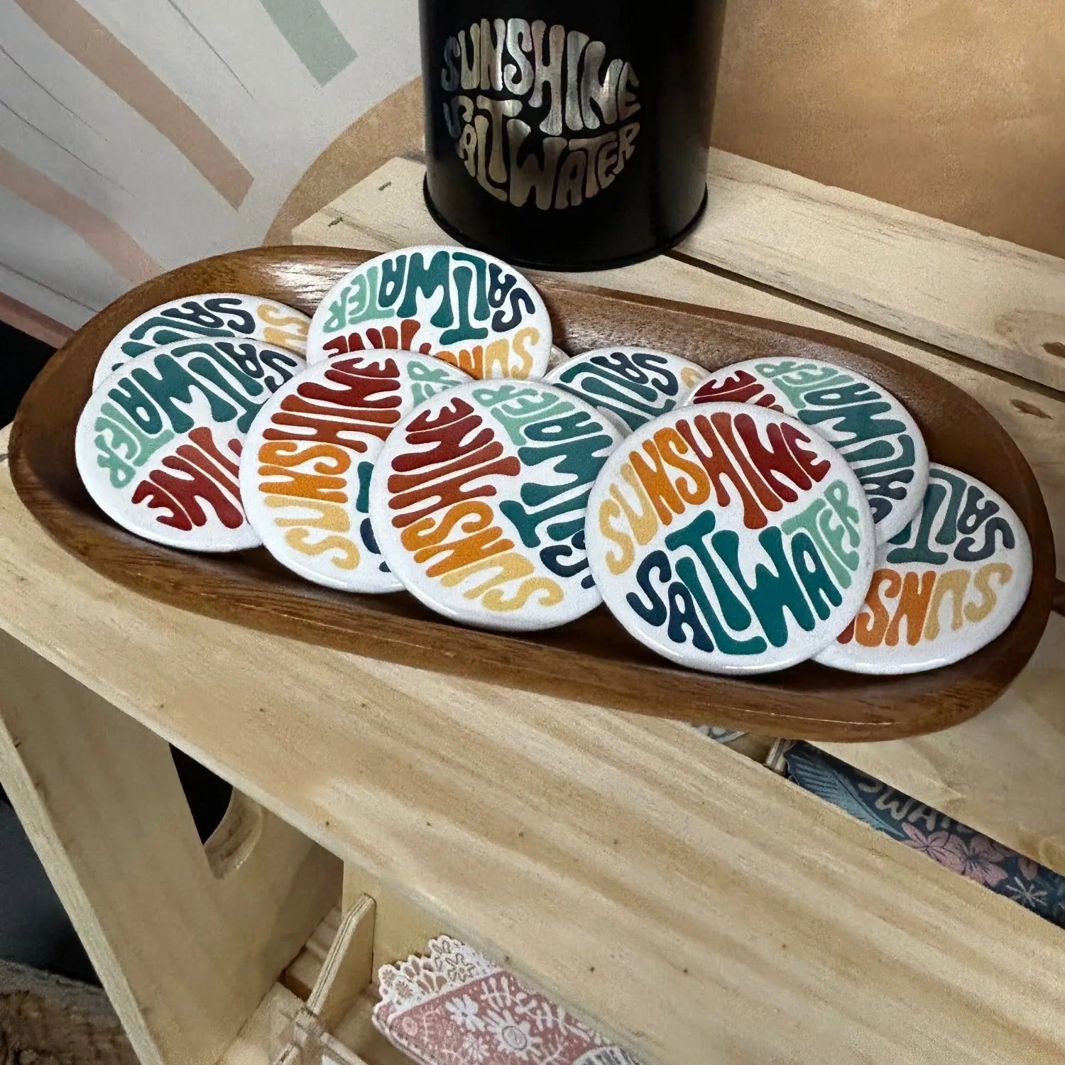 Sunshine Hippie | Pin Sunshine + Saltwater