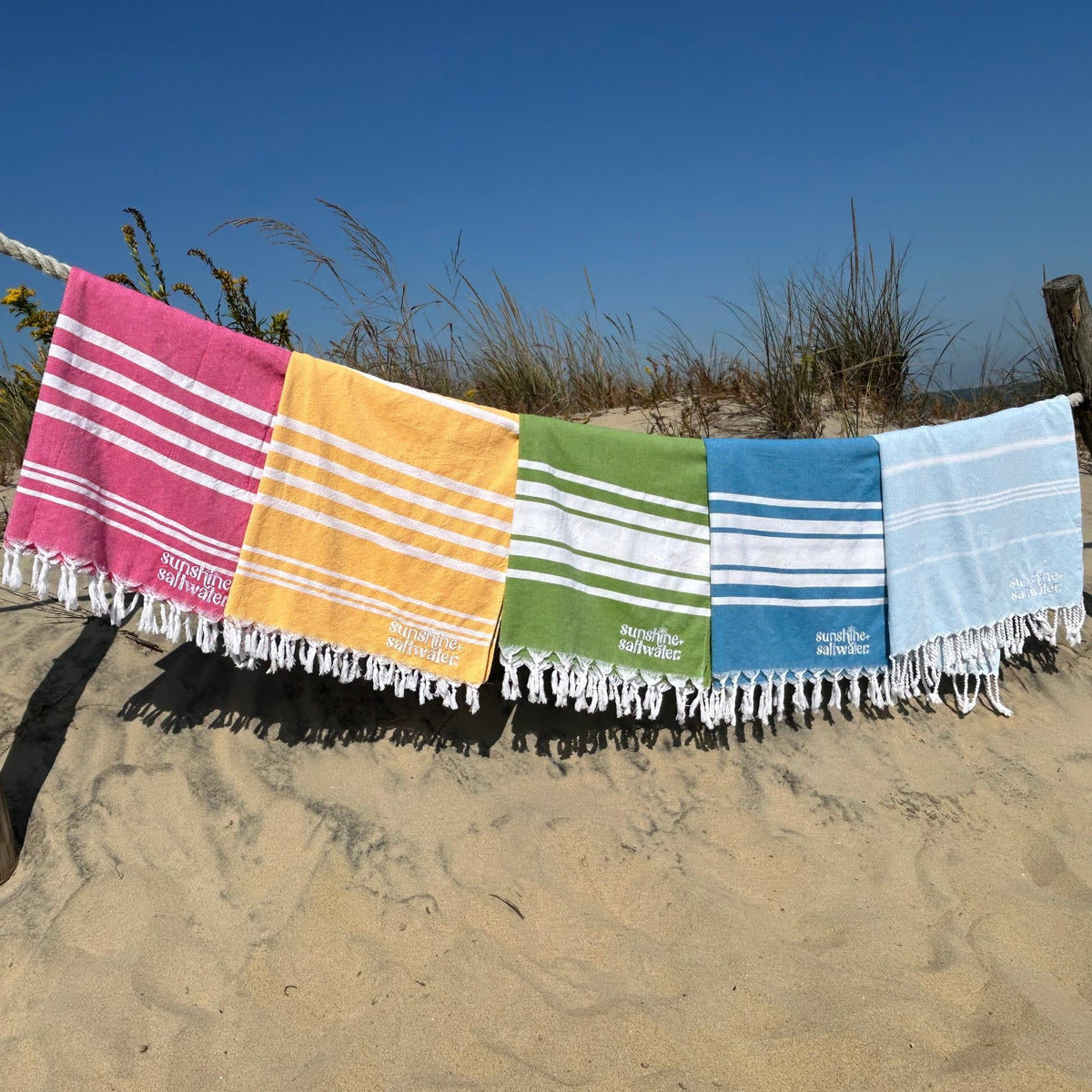 Golden Sunshine | Turkish Cotton Beach Towel